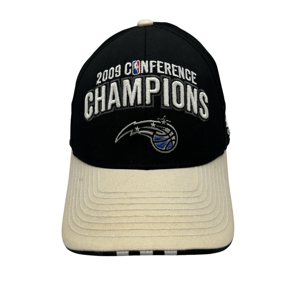 Orlando Magic Hat Cap Strap Back One Size Black NBA Basketball Finals adidas